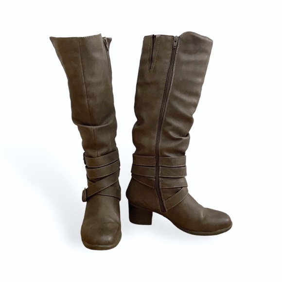 Mossimo Krissy Knee High Heeled Boots - Picture 3 of 13